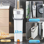 Household Narrow-slot No-hands-needed Flat Mop For Hands-free Mopping