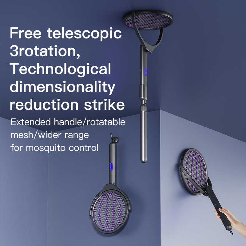 Magic Wand Retractable Electric Mosquito Swatter
