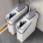 Household Narrow-slot No-hands-needed Flat Mop For Hands-free Mopping