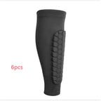 Honeycomb Shank Protection Foot Sock Men's Anti-collision Non-slip