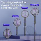 Magic Wand Retractable Electric Mosquito Swatter