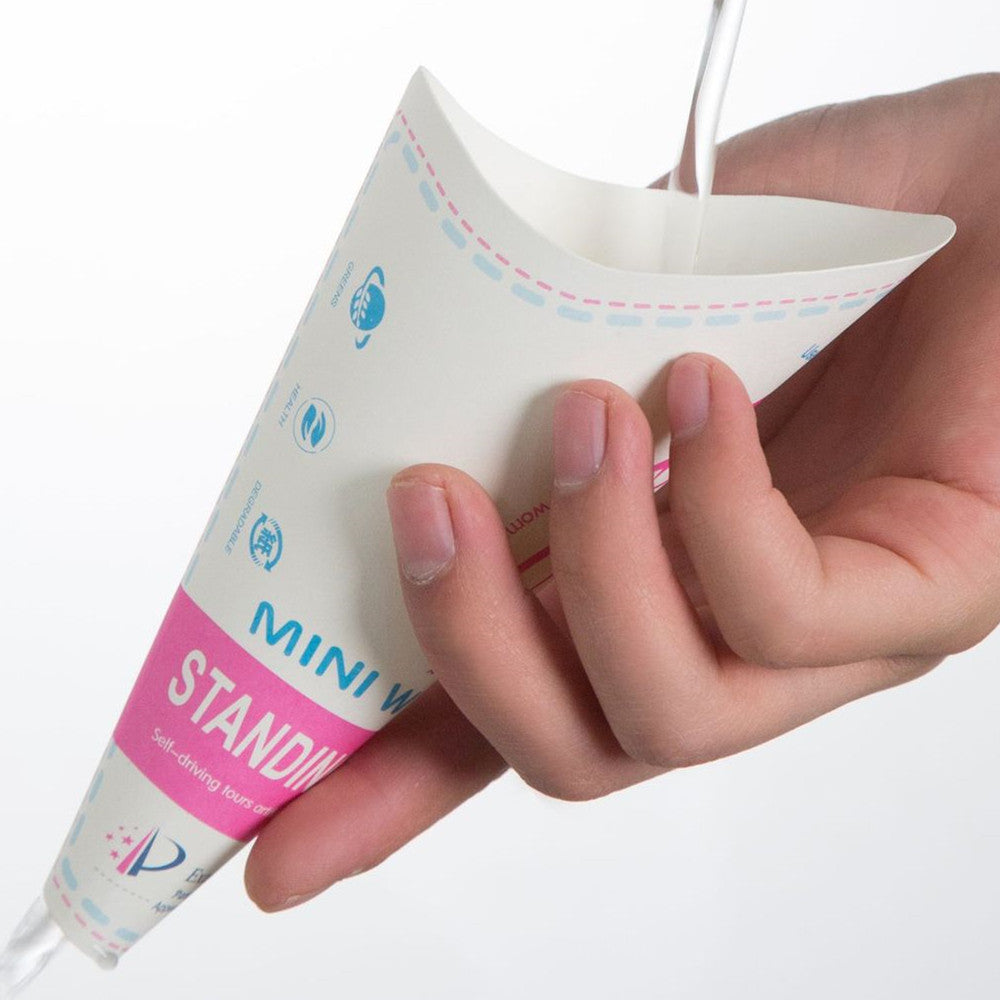 Experience Freedom with the Outdoor Female Standing Disposable Paper Urinal