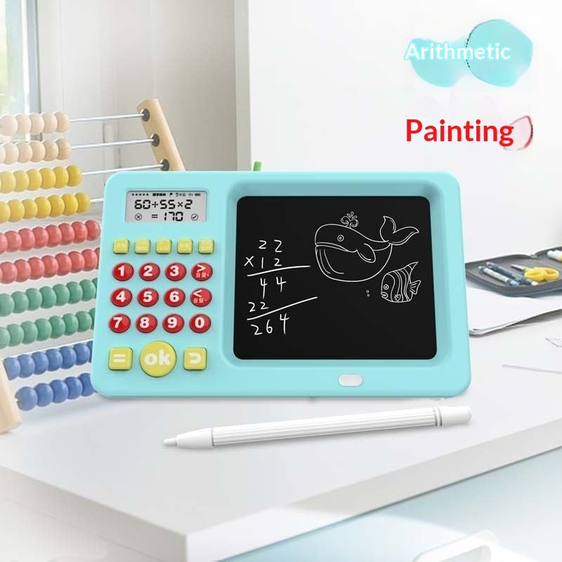 Mouth Calculator Math Addition Subtraction Multiplication Division Oral Arithmetic Training Math Exercise Machine Kids Gifts Children Toys