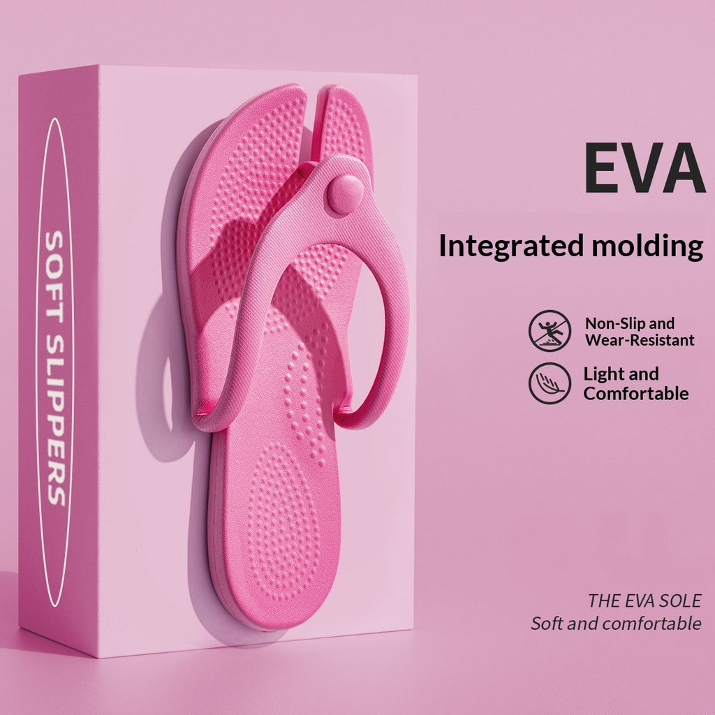 Four-season Universal Stackable Flip-flops For Travel