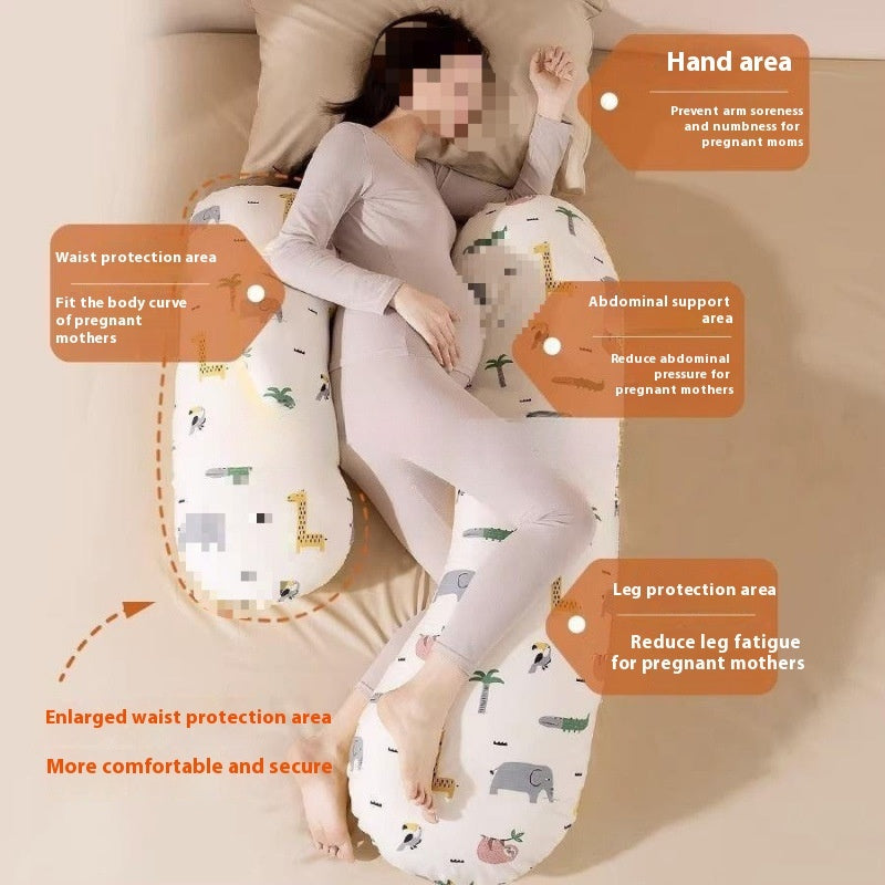 Home Fashion Long Side Sleeping Pillow Pregnant
