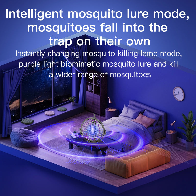 Magic Wand Retractable Electric Mosquito Swatter