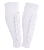 Honeycomb Shank Protection Foot Sock Men's Anti-collision Non-slip